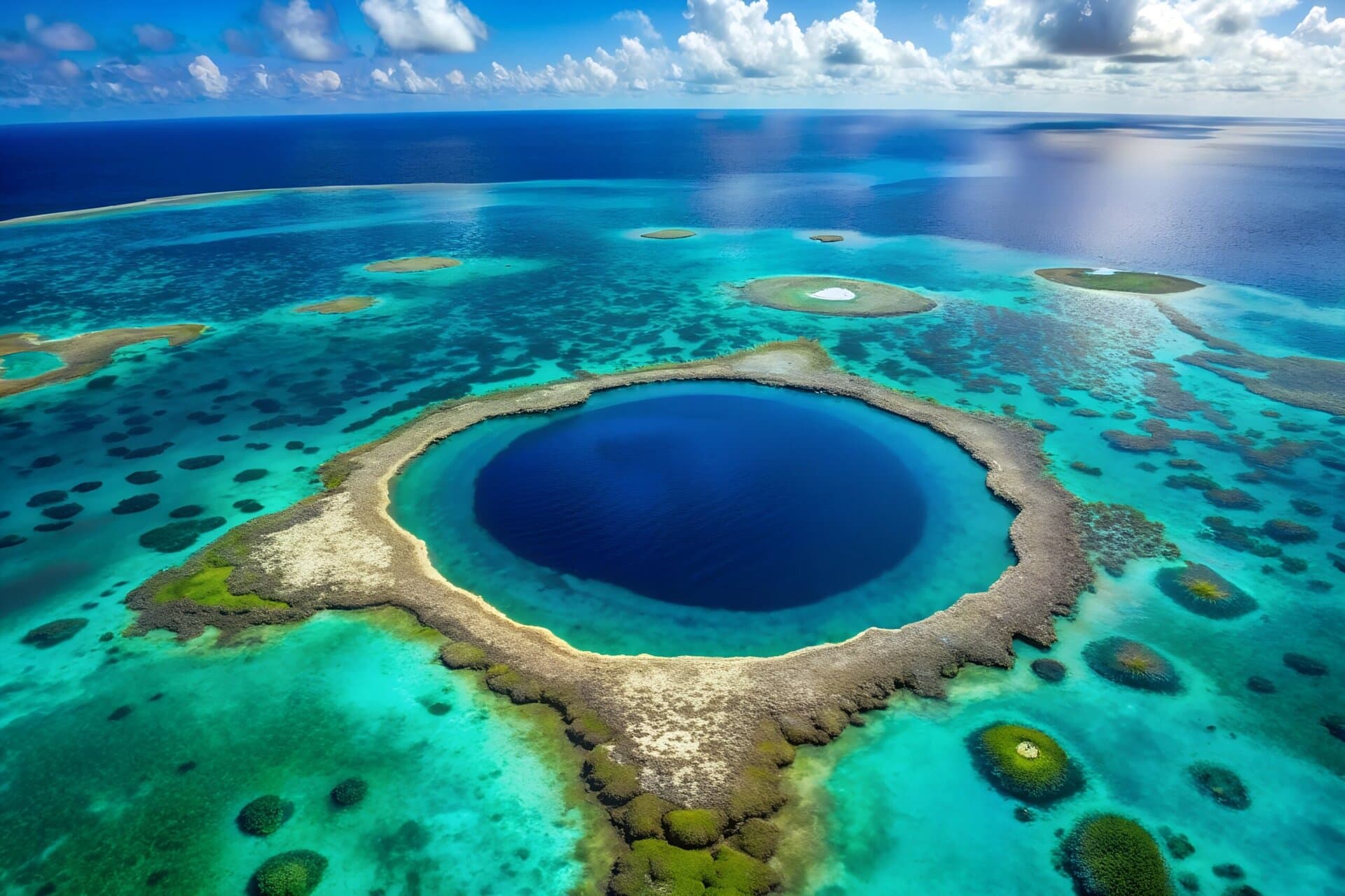 luxus-kreuzfahrt-explora-journeys-reise-urlaub-karibik-belize-great-blue-hole
