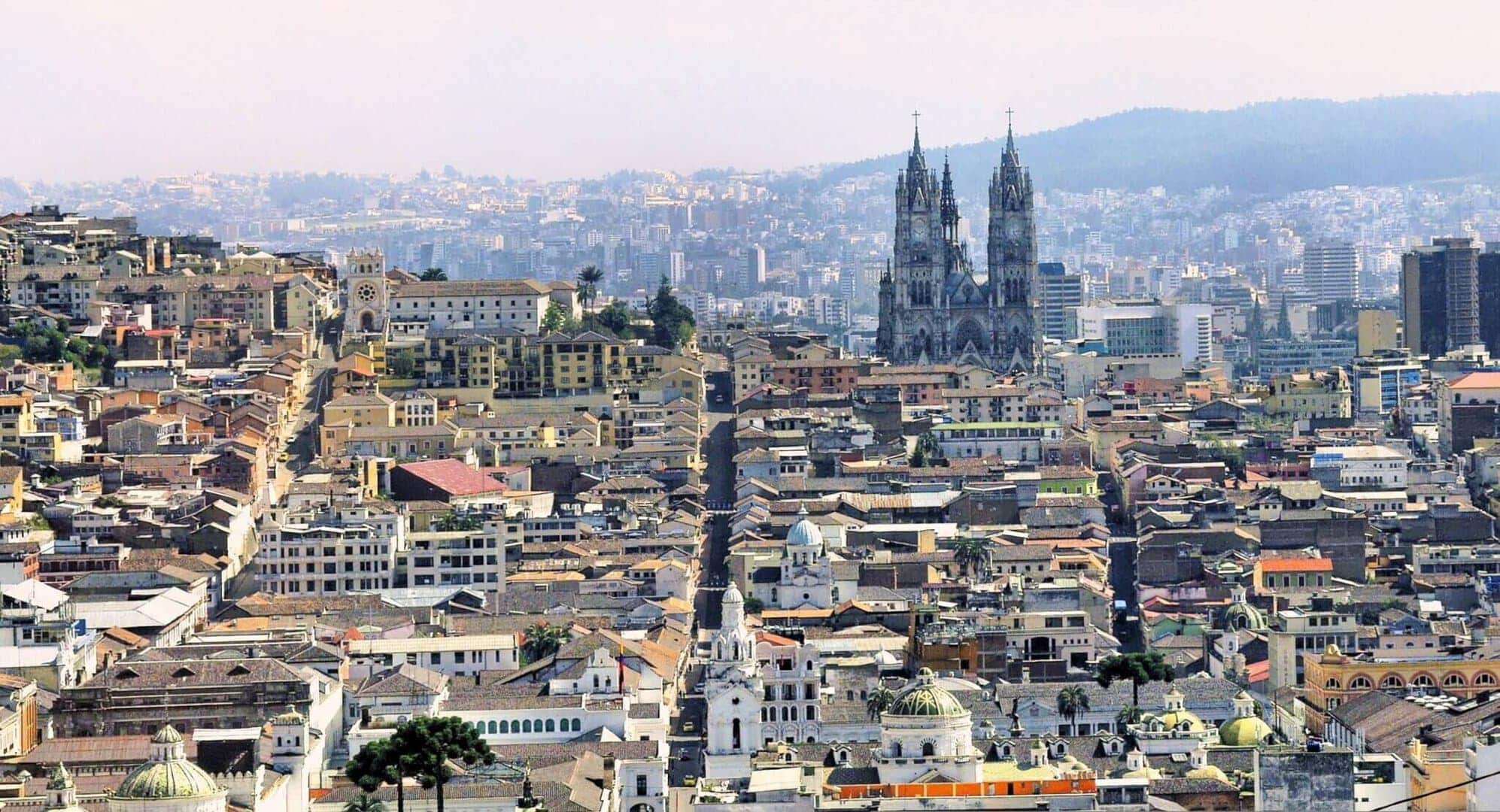 Historische Altstadt von Quito auf der Ecuador Rundreise