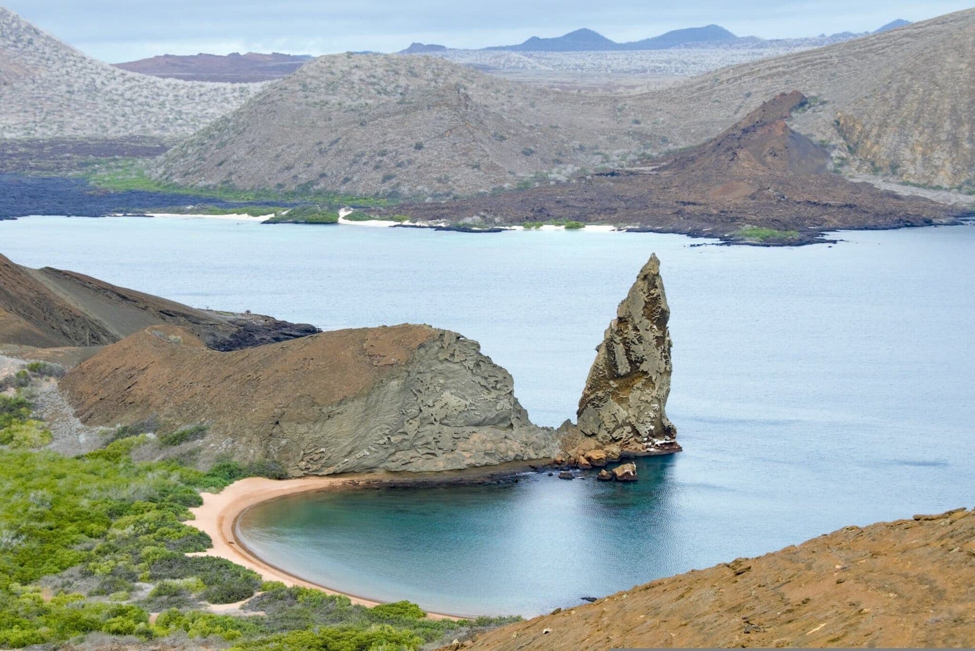 Landschaft der Galapagos Inseln während der Kreuzfahrt Ecuador