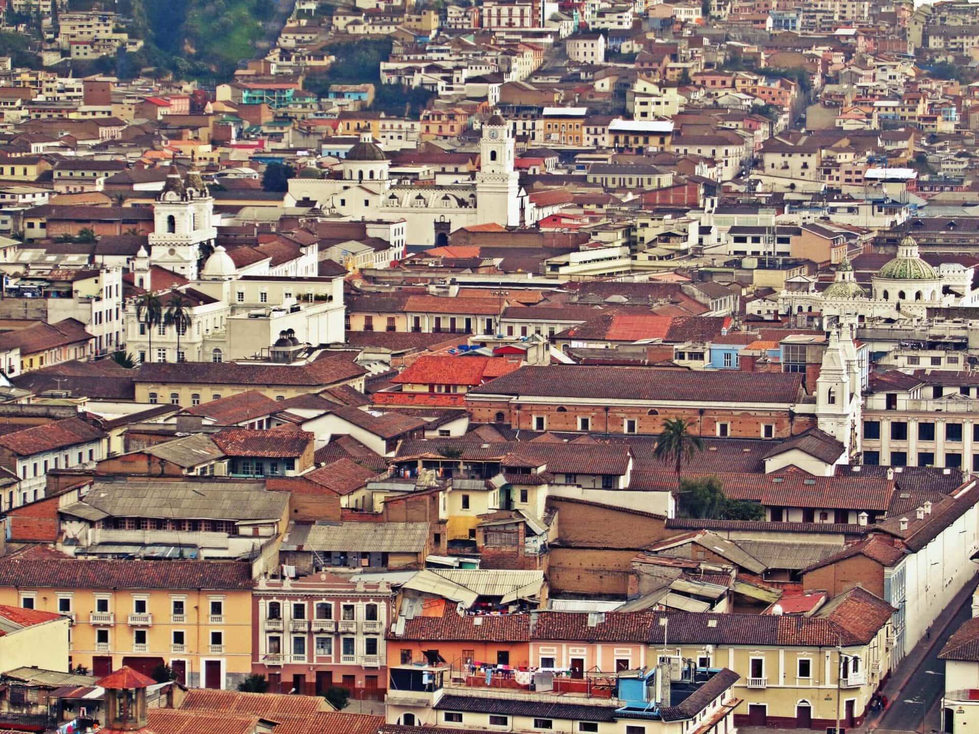 Quito Hauptstadt Ecuadors auf der Rundreise mit Galapagos Kreuzfahrt