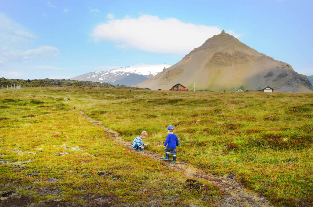 familie-in-island-unterwegs-urlaub-machen-vulkaninsel-natur